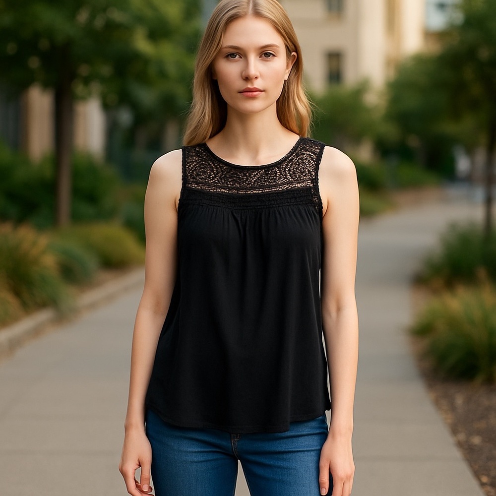 Lightweight Black Tank